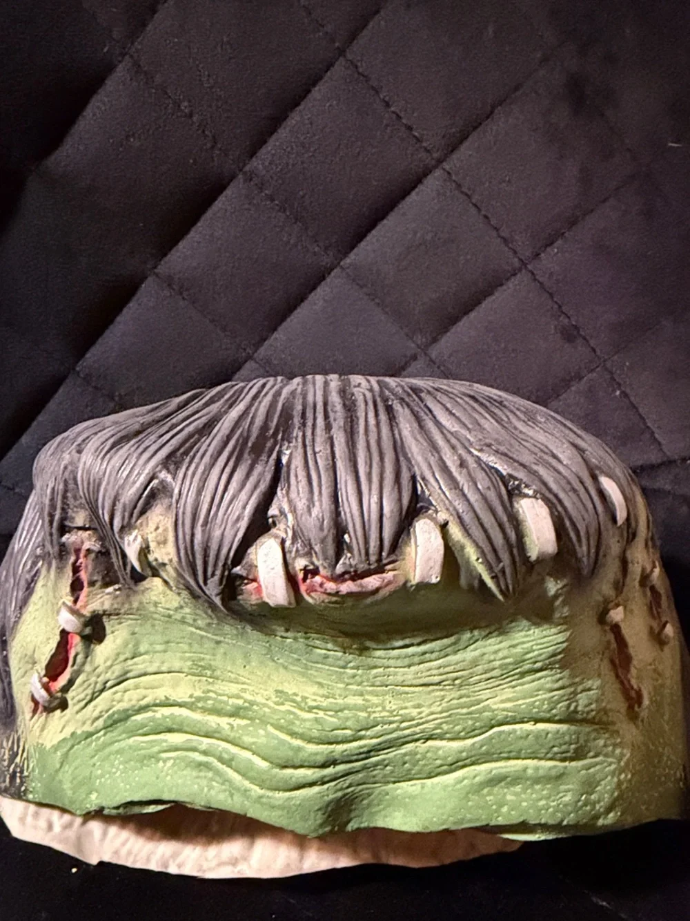 Green Frankenstein Forehead Piece Accessory for Men